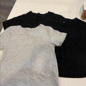 H&M Classic Black and Gray Kids T-Shirts